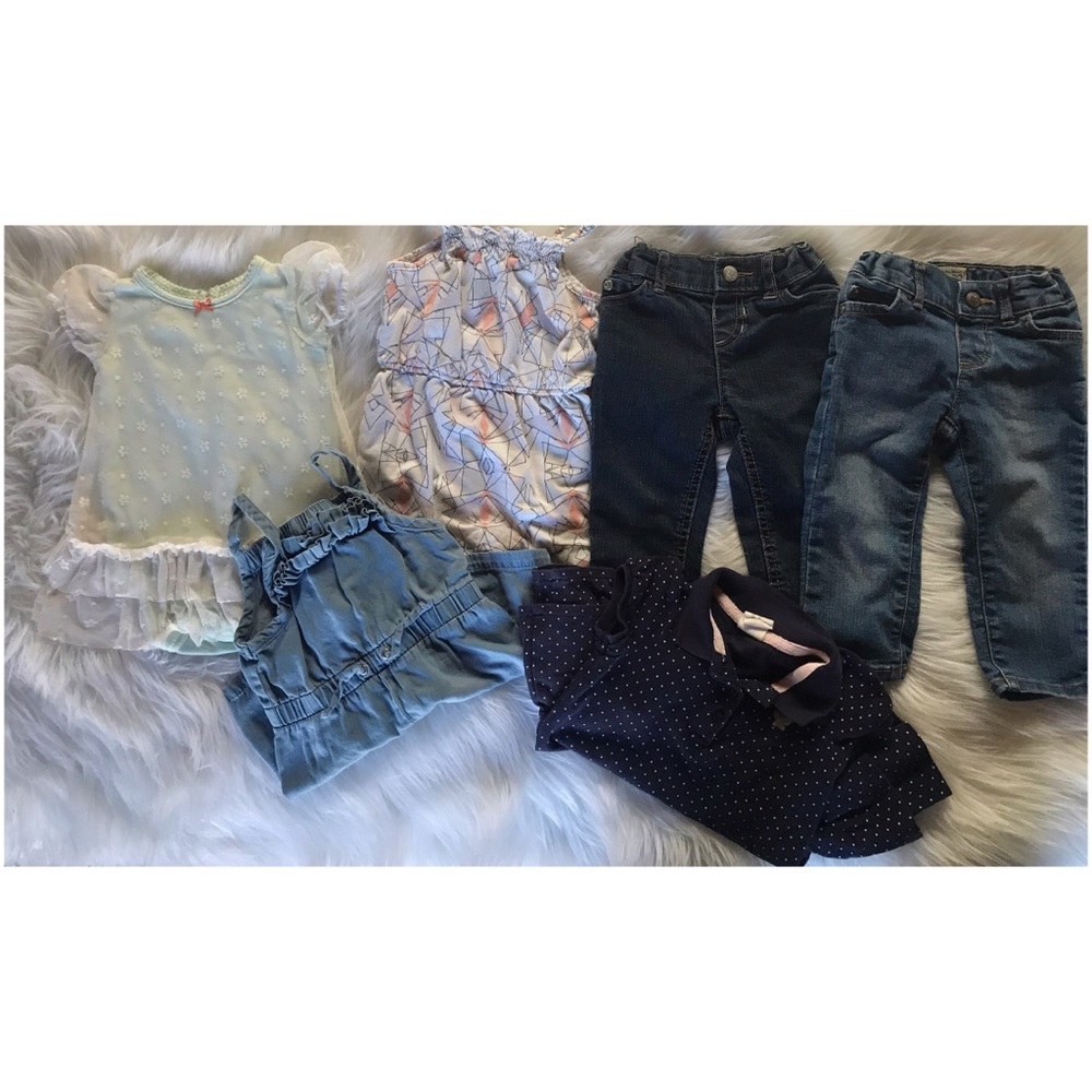 Girls Lot of clothes 9 pieces